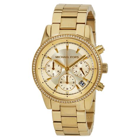 Michael Kors Ritz Chronograph Gold